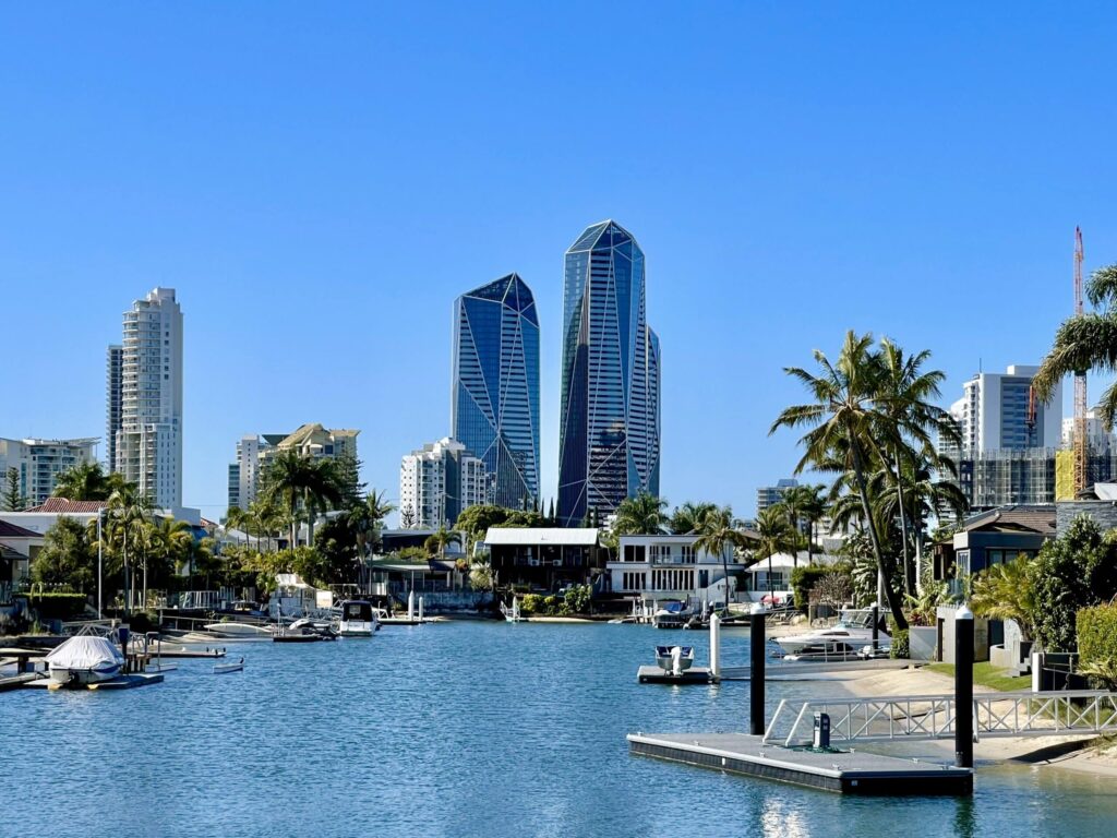 jewel towers at midday seen from isle of capri gold coast queensland july 2021 02 scaled 1